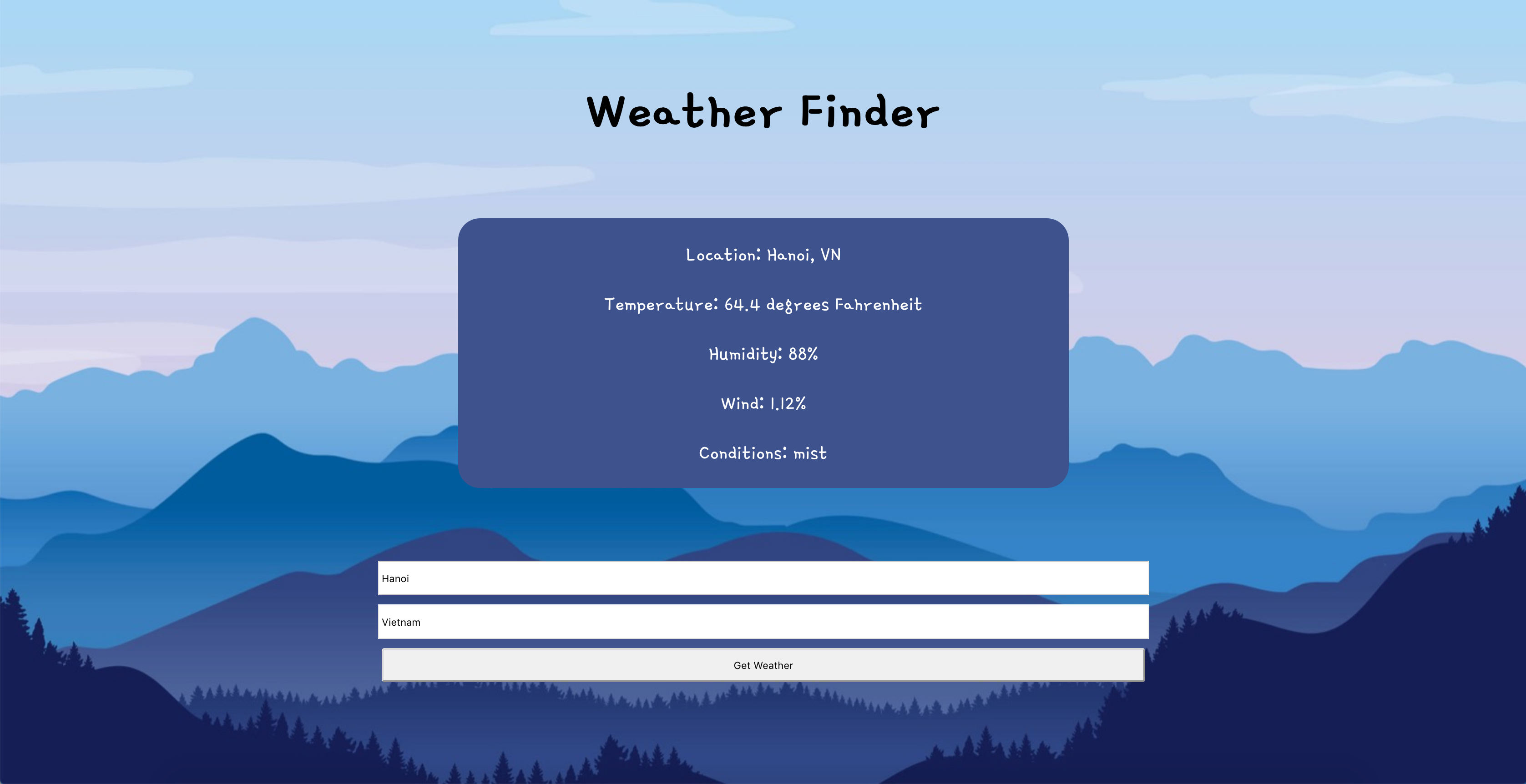 Weather App